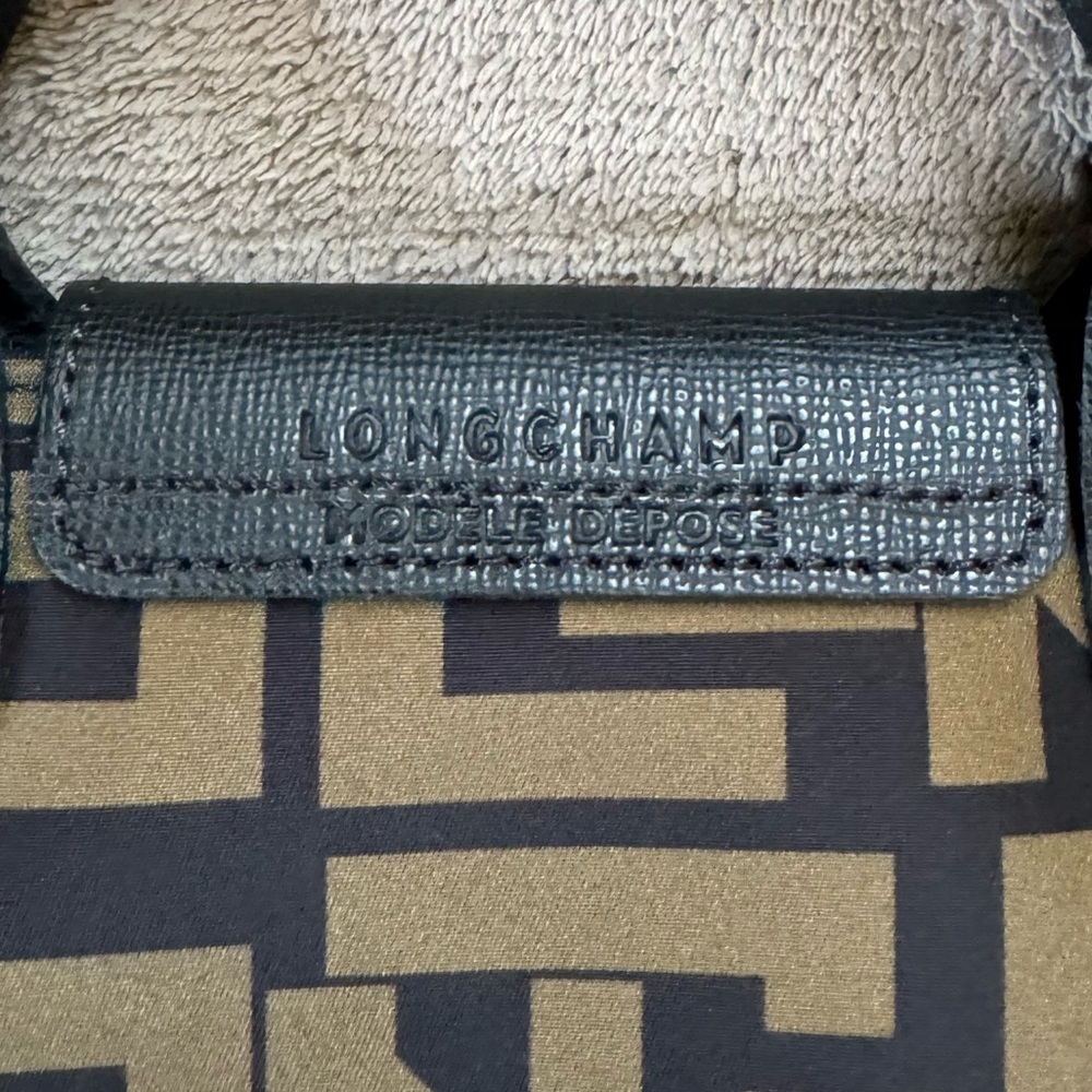 ❌SOLD❌LONGCHAMP Mini Logo Top Handle Crossbody Bag - Picture 9 of 11